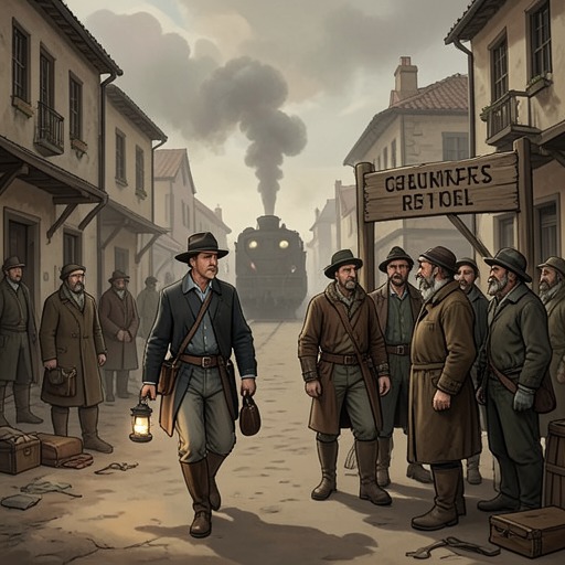 Providence, Timing, and Human Choice from "The Outlaws". This flow traces the novel’s repeated coincidences and near misses while preserving the characters’ responsibility for the choices they make.