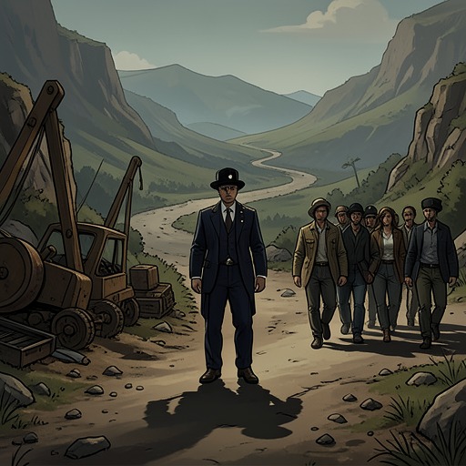 The Meaning of a Promise from "The Outlaws". This flow traces the changing meaning of loyalty and obligation, from paid protection to friendships and commitments that outlast immediate danger.