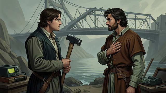 The Argument Over Survival from "Babel". The Argument Over Survival Escalation Robin wants to collapse Westminster Bridge and intensify the strike, while Victoire fears that indiscriminate destruction…