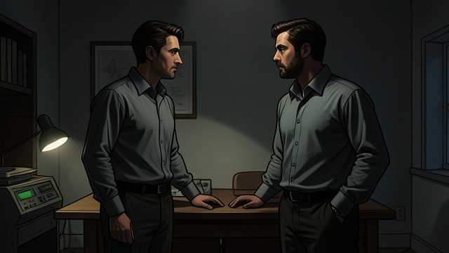 The Mirror Encounter from "Babel". The Mirror Encounter Recognition Robin meets a stranger whose face resembles his own.