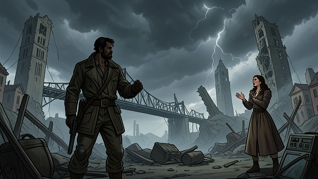 Violence Beyond Strategy from "Babel". Violence Beyond Strategy Escalation Robin moves from targeted pressure to accepting the collapse of bridges, infrastructure, and the tower.
