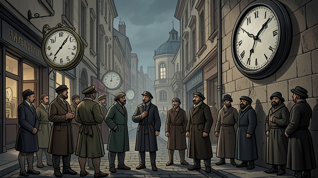 Urban Systems Fail from "Babel". Urban Systems Fail Broken movement Clocks stop, sewage accumulates, lamps go dark, carriages crash, and postal routes fail.