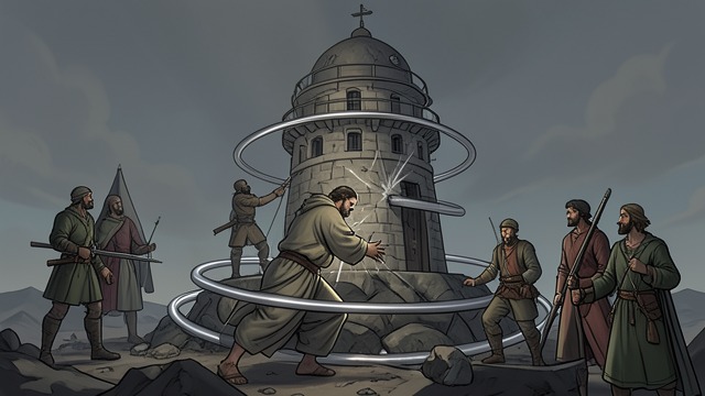 Warded Policing from "Babel". Warded Policing Security theater Babel protects its wealth with silver wards that maim thieves and register scholars by blood.