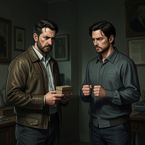 The Sibling Rivalry from "Babel". This flow traces the violent inheritance shared by Griffin Harley Lovell and Sterling Jones, from academic intimacy to mutual destruction.