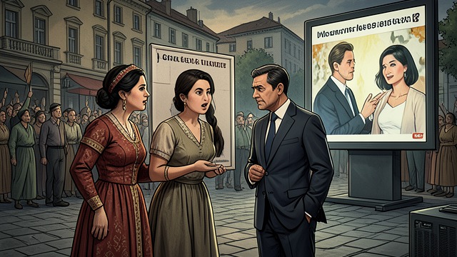 The Campaign Becomes a Joke from "The Museum of Innocence". The Campaign Becomes a Joke Friends react differently Sibel Hanım criticizes the slogan as selfish in a poor and violent country, while Zaim sees it as…
