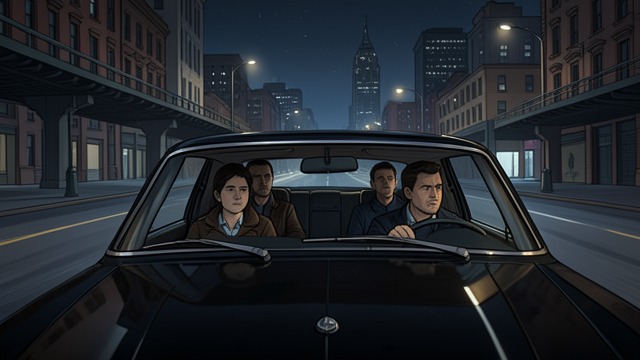 A Family Road Trip from "The Museum of Innocence". A Family Road Trip Leaving Istanbul Kemal, Füsun, Nesibe, and Çetin depart in the 1956 Chevrolet.