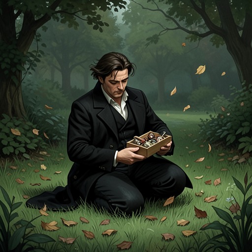 The Loss of Füsun and the Birth of a Museum from "The Museum of Innocence". This flow traces how Füsun’s death transforms Kemal’s grief into a lasting project of preservation and narration.