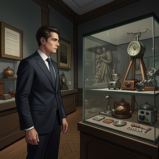 The Museum’s Ethics of Attention from "The Museum of Innocence". This flow traces Kemal’s argument that a museum should honor ordinary lives through careful display rather than impose a grand external history.