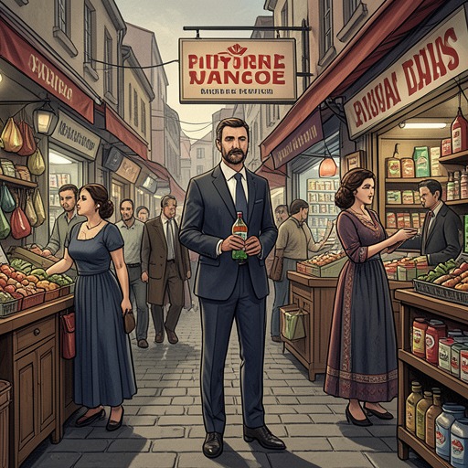 Meltem and the Consumer Dream from "The Museum of Innocence". This flow traces Zaim’s fruit-soda venture and the changing relationship between Turkish products, foreign brands, advertising, and class.