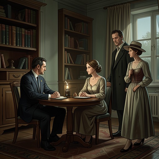 Kemal’s Father’s Advice and Death from "The Museum of Innocence". This flow traces Kemal’s relationship with his father from a revealing confession to grief, inherited objects, and altered family life.