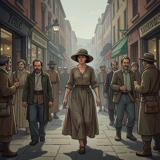 Füsun’s Family and Independence from "The Museum of Innocence". This flow follows Füsun’s life within poverty, family expectations, marriage, and her struggle to shape a future of her own.