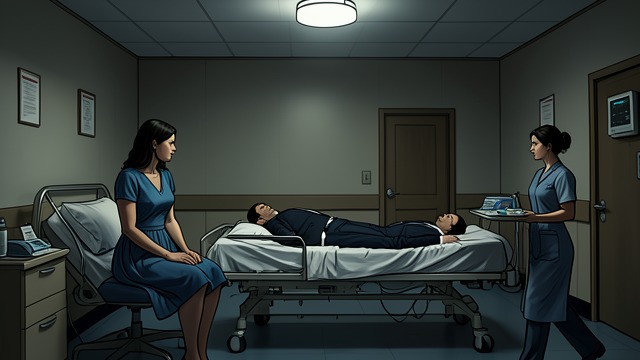 The Long Wait from "Shrill: Notes from a Loud Woman". Staying for Each Breath Medical Limits Doctors eventually cannot reverse the bleeding and failing systems, and the family agrees to comfort-focused care.