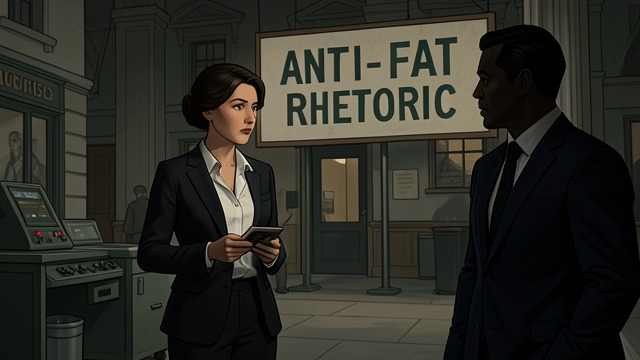 The Marriage Thought Experiment from "Shrill: Notes from a Loud Woman". A False Equivalence A Blog Post Dan uses a hypothetical ban on fat marriage to criticize an argument against gay marriage.
