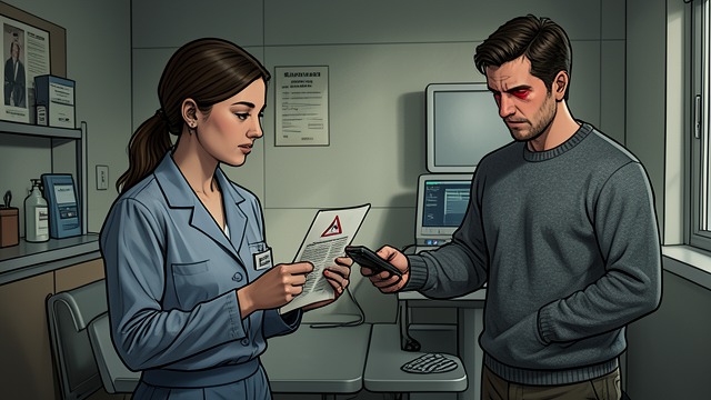 Taking the Medication from "Shrill: Notes from a Loud Woman". A Procedure and a Secret A Clinical Appointment At the clinic, Lindy receives information and medication for a medication abortion.