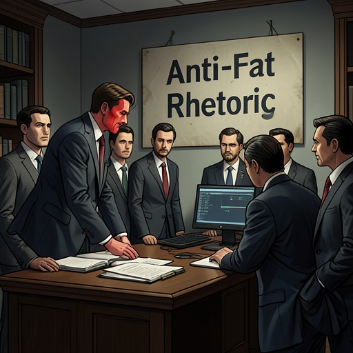 The Dan Savage Workplace Dispute from "Shrill: Notes from a Loud Woman". This flow traces a conflict over anti-fat rhetoric inside Lindy West’s workplace, from institutional silence through confrontation and partial change.