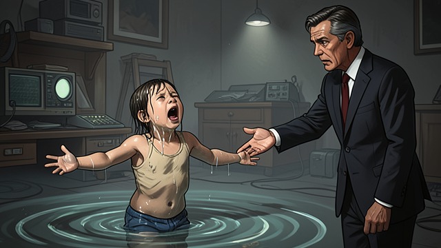 French Spoken at Sea from "The Character of Rain". French Spoken at Sea A hidden language used As the child struggles in the water, it cries for help first in Japanese and then in French.