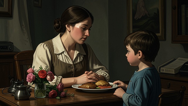 Kashima-san’s Refusal from "The Character of Rain". Kashima-san’s Refusal An audience unmoved Kashima-san declines the child’s food, flowers, and carefully staged beauty.