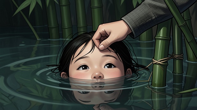 A Choice Beneath Water from "The Character of Rain". A Choice Beneath Water A narrowed field Underwater, the Narrator (God) chooses to look at bamboo and experiences the scene as beautiful and calm.