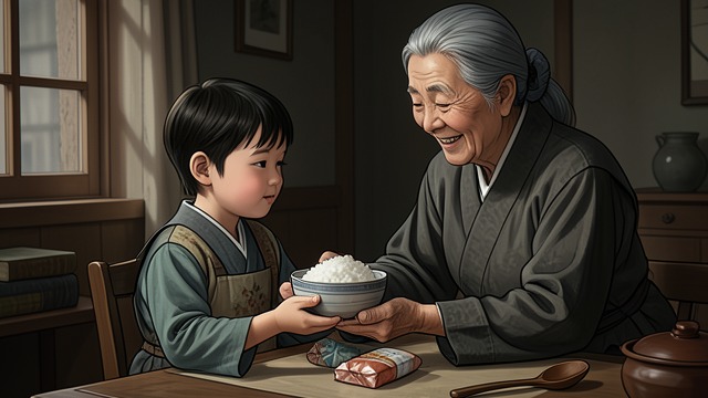 The Child’s Chosen One from "The Character of Rain". The Child’s Chosen One A sacred child Nishio-san treats the young Narrator (God) as an okosama, giving the child special attention and food.