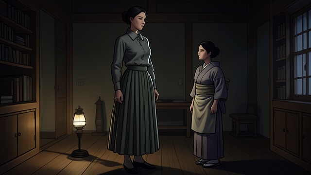 Conflict with Kashima-san from "The Character of Rain". Conflict with Kashima-san Insults and loyalty Kashima-san demeans Nishio-san and accuses the family of disrespecting her.