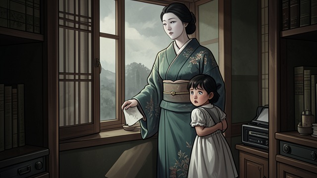 A Resignation Announced from "The Character of Rain". A Resignation Announced A decision to leave Nishio-san tells Father she is tired and needs more time with her twin daughters.