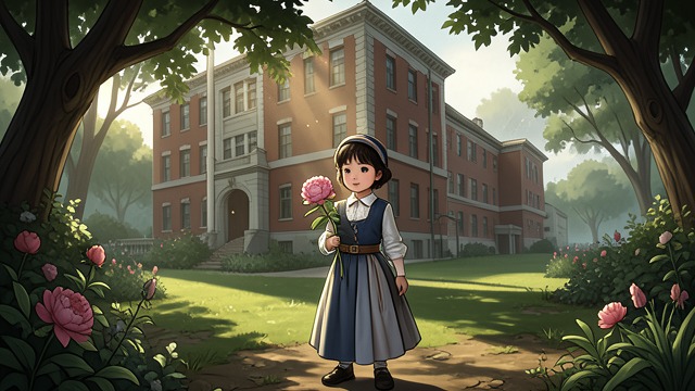 The Garden’s Answer from "The Character of Rain". The Garden’s Answer Nature as a subject The child commands a flower to blossom and sees the next day’s peony as a response.