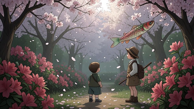 May’s Fading Flowers from "The Character of Rain". May’s Fading Flowers Beauty begins to recede The cherry blossoms fall as the azaleas bloom, and the child senses that spring is changing.