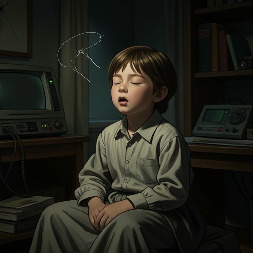 The Child’s First Words from "The Character of Rain". This flow traces the Narrator (God)'s careful management of speech, from inward language to the first words spoken aloud.