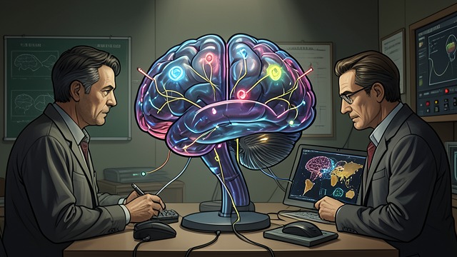 The Resolving Imager from "The Dark Forest". Mapping Thought A Brain in Motion Hines and Keiko Yamasuki build the Resolving Imager to record brain activity as a dynamic network.
