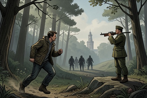 Nine-Raider Ambush in the Valley and Mortar Rescue from "The Dog Stars". The Nine-Raider Ambush in the Valley and Mortar Rescue is a turning point in which Hig’s careful use of the terrain and Bangley’s hidden defensive preparation…