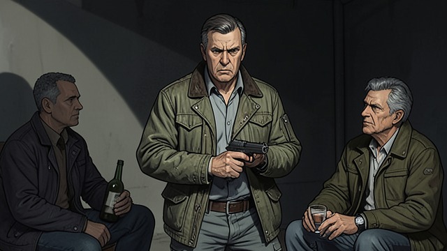 A Decision at the Truck from "The Dog Stars". Mercy Has a Cost The surviving scavengers After killing the man who shoots at him, Hig lets two others live and gives them access to the drinks.