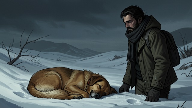 The Dog’s Death from "The Dog Stars". A Second Family Loss A familiar companion gone Jasper dies in the cold during a trip that was meant to restore Hig.