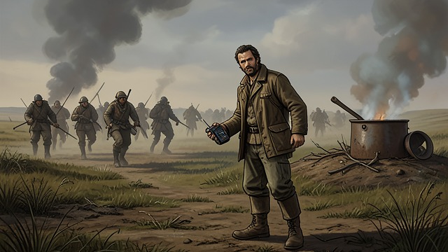 The System Is Tested from "The Dog Stars". The Perimeter Reaches Out Hig caught in the open Nine raiders stalk Hig far from the airport.