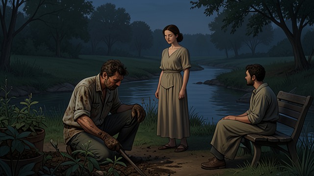 Life in the Canyon from "The Dog Stars". A Pause That Matters Ordinary days return Hig works in the garden, eats with Cima and Pops, and rests by the creek.