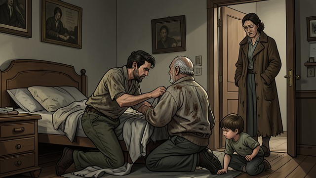 A Life Re-entered from "The Dog Stars". Survival Becomes Shared New responsibilities Hig returns to Bangley and joins Cima and Pops in caring for him.