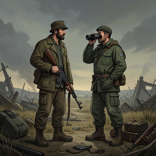 Hig and Bangley’s Working Alliance from "The Dog Stars". Hig and Bangley build a functional defense partnership whose practical dependence gradually becomes personal loyalty.