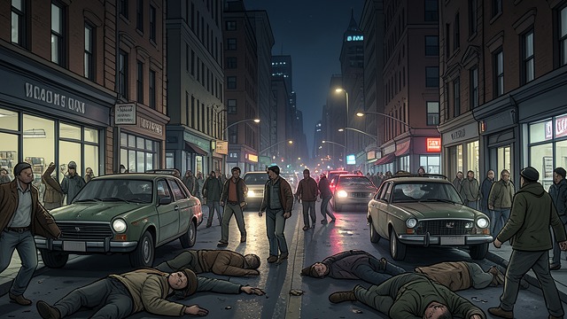 纽约吸血鬼瘟疫爆发 from "The Strain". The New York vampire plague outbreak is the decisive catastrophe of the narrative: an invasion initially mistaken for poisoning, illness, or mass trauma that…