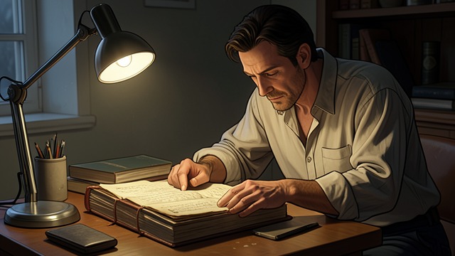 Saving the Diaries from "This Is Going to Hurt". Saving the Diaries A box of records Adam Kay clears papers from his spare room and keeps his old diaries.
