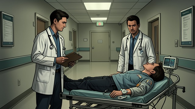 The Four-Hour Target from "This Is Going to Hurt". The Four-Hour Target Competing demands An A&E doctor pressures Kay to see a patient before a four-hour target is breached.