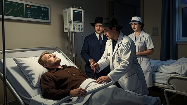A Life Saved from "This Is Going to Hurt". A Life Saved Acting quickly Kay reaches an old man close to death and acts according to his training before his senior doctor arrives. The patient improves.