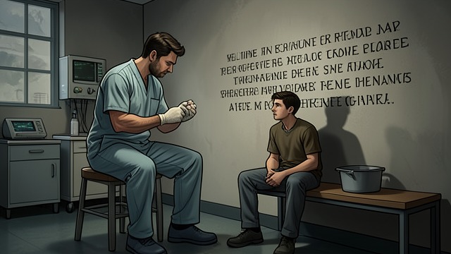 The Repeated Reassurance from "This Is Going to Hurt". The Repeated Reassurance Familiar conversations Kay tells Simon that his feelings will pass and listens as the same worries return.
