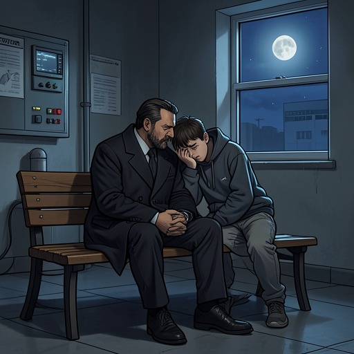 Simon’s Repeated Crises from "This Is Going to Hurt". This flow follows Simon’s suicidal distress, Kay’s improvised support, and the limits of a friendship being asked to function as crisis care.