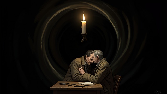 Reunion in the Shark from "The Adventures of Pinocchio". Father and Son Found Recognition in Darkness Pinocchio follows a candle through the Shark’s stomach and discovers Geppetto at a table.