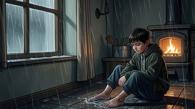A Cold Rebuff from "The Adventures of Pinocchio". The Price of Dependence A Plea at the Window Pinocchio asks an old man for bread, and receives cold water instead.