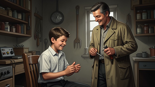 A Real Boy at Last from "The Adventures of Pinocchio". Humanity Earned A Changed Household Pinocchio wakes in a comfortable room, dressed as a boy, while Geppetto is healthy and working again.