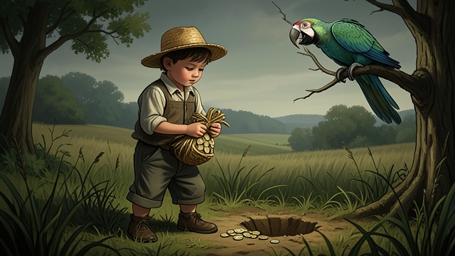 The Coins Disappear from "The Adventures of Pinocchio". A Harvest That Never Comes Hope Delayed Pinocchio returns to find no tree or gold coins.