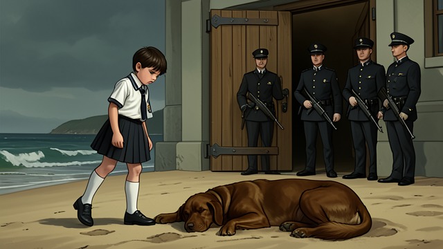 Rescue Returned from "The Adventures of Pinocchio". The Pursued Boy Shows Mercy A Chaser in Danger Alidoro runs Pinocchio down but falls into the sea, where he cannot swim.