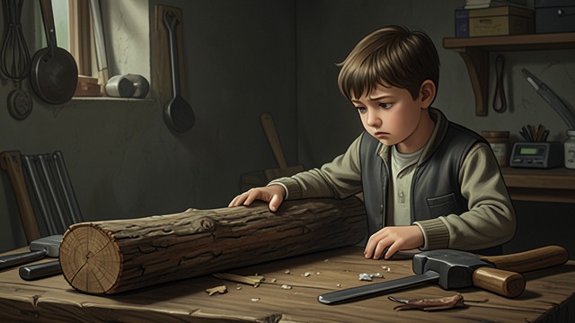 The Speaking Log from "The Adventures of Pinocchio". A Log That Answers Back An Unruly Beginning Mastro Antonio discovers that his ordinary firewood can speak, laugh, and protest against his tools.