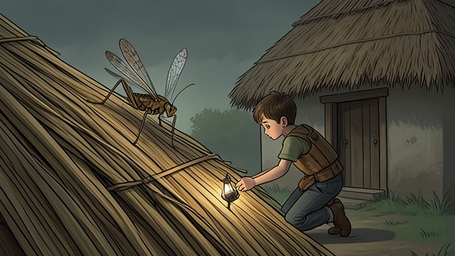 The Cottage of Forgiveness from "The Adventures of Pinocchio". Counsel Becomes Shelter A Place to Rest Pinocchio and Geppetto find the Talking Cricket living in a straw cottage.