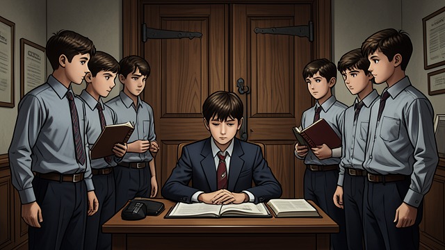 Schoolboy Under Pressure from "The Adventures of Pinocchio". Discipline Meets Peer Influence A New Routine Pinocchio becomes attentive and hardworking at school, earning the teacher’s approval.
